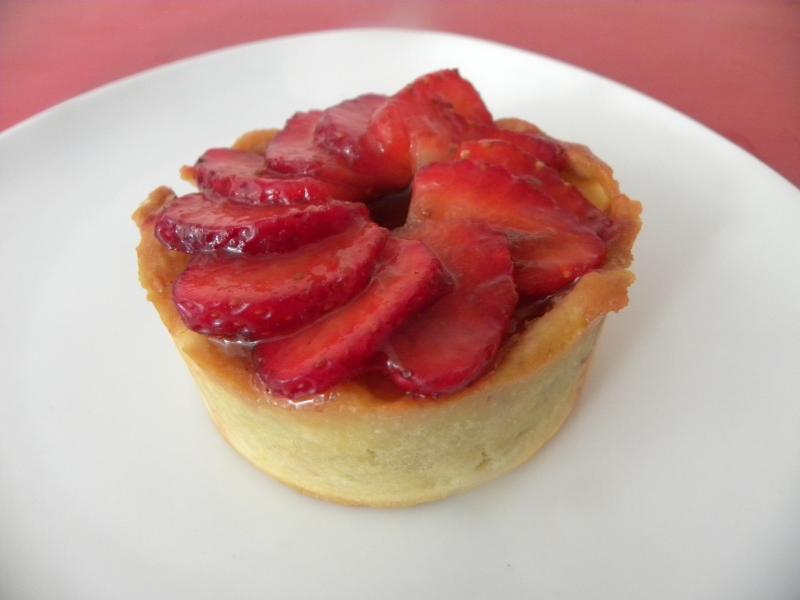 Tartelettes aux Fraises  la Confiture