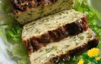 Terrine de Courgettes  l\'Oseille