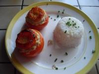 Tomates Farcies au Poisson