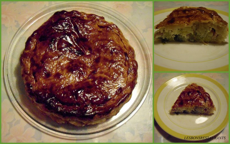 Tourte aux Poireaux et Lardons