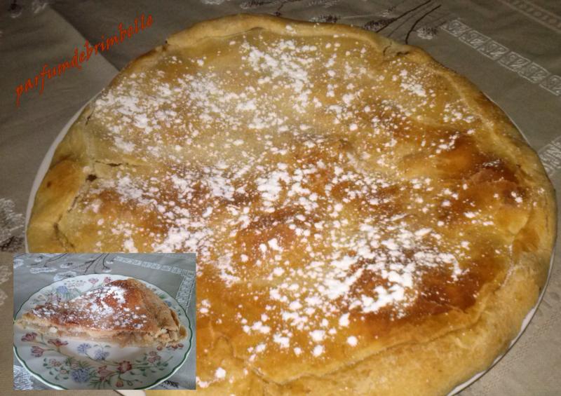 Tourte aux Pommes, Citron et Cannelle 