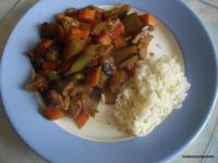 Wok de Veau aux Lgumes d\'Et