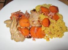 Wok Veau, Carottes et Orange