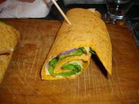 Wraps caesar (pics au poulet et salade)